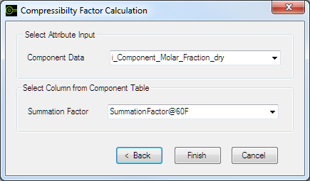 Compressibility Factor Calculation